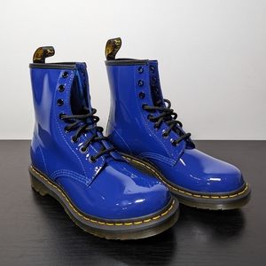 New DR. MARTENS 1460 Boots Blueprint Women's Size 7